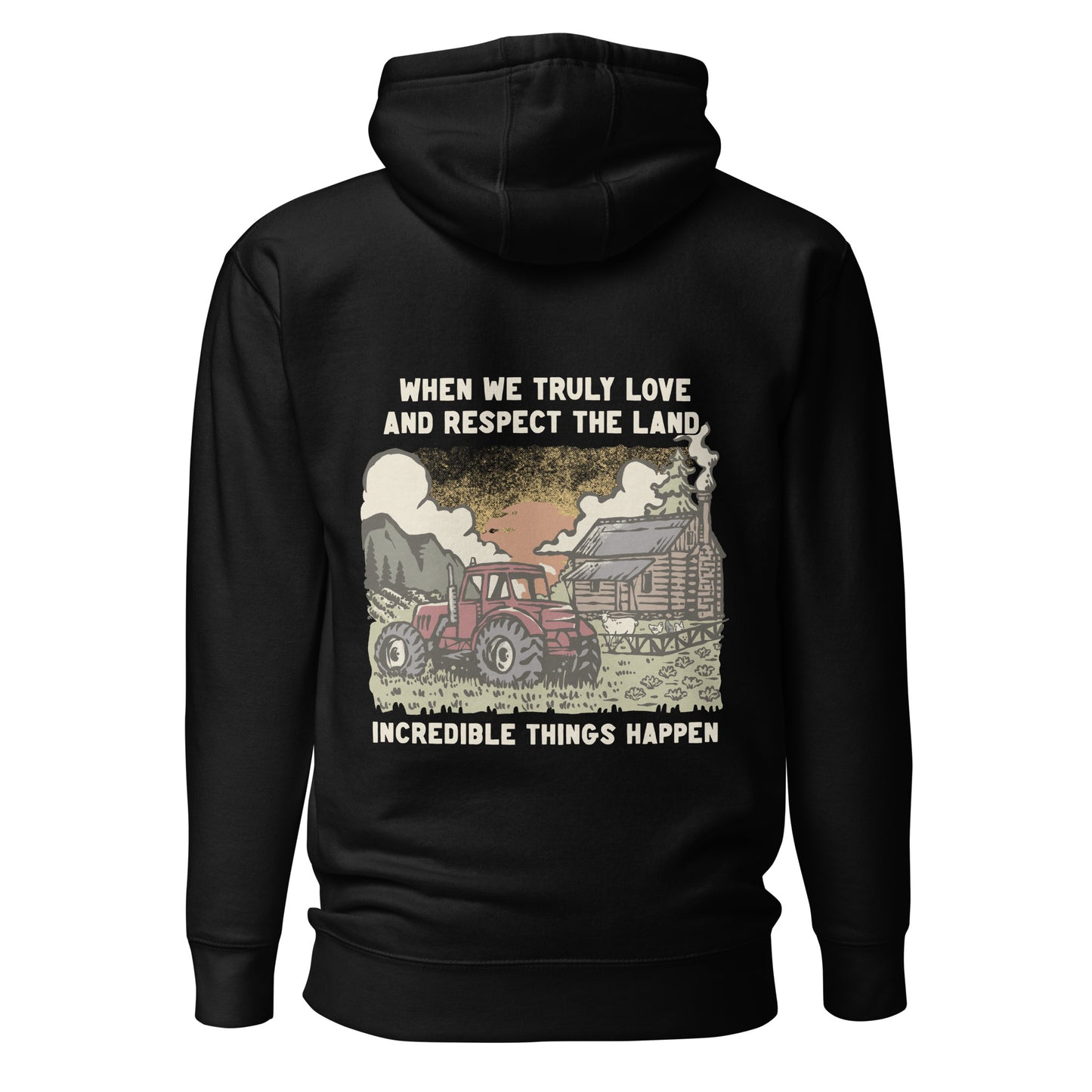 Rural Heritage - "Respect the land" Hoodie