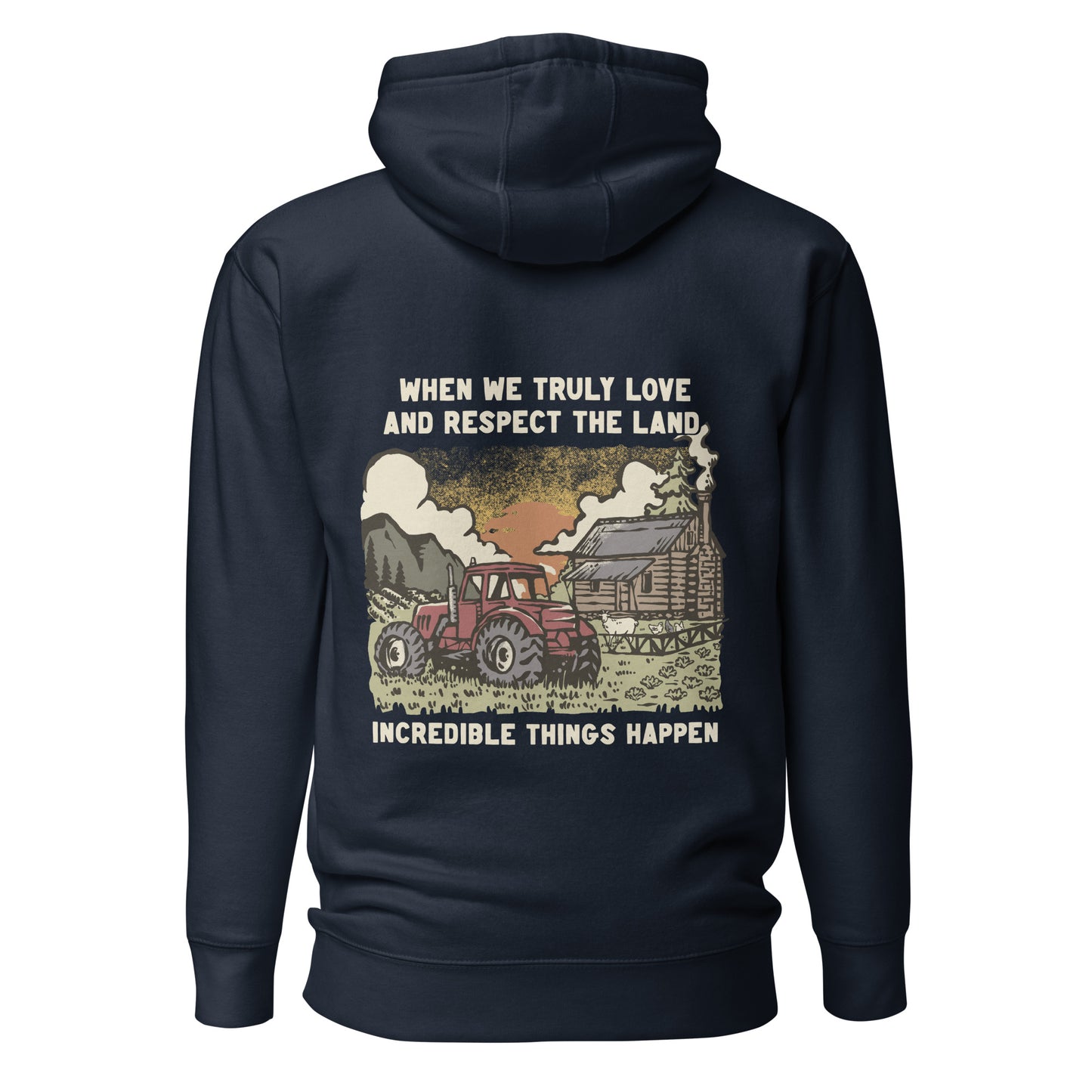 Rural Heritage - "Respect the land" Hoodie