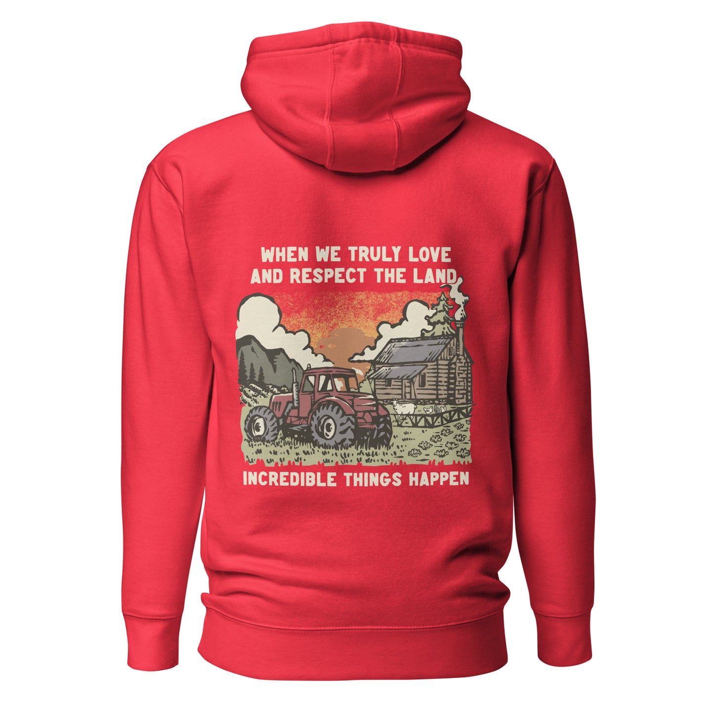 Rural Heritage - "Respect the land" Hoodie